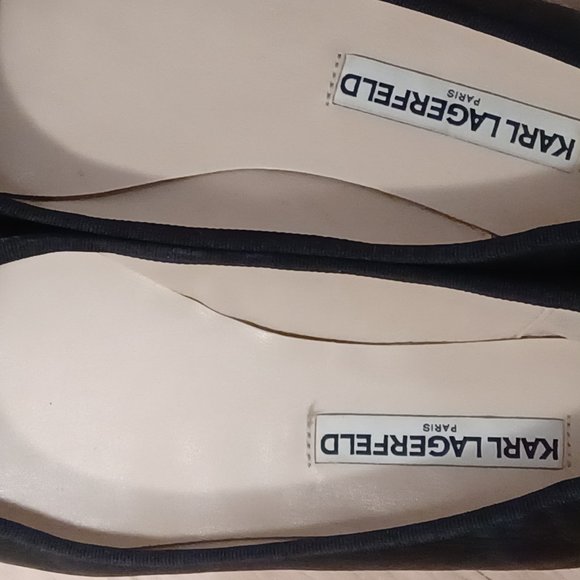 Like NEW 8M leather shoe Karl Lagerfeld Paris - Picture 5 of 6